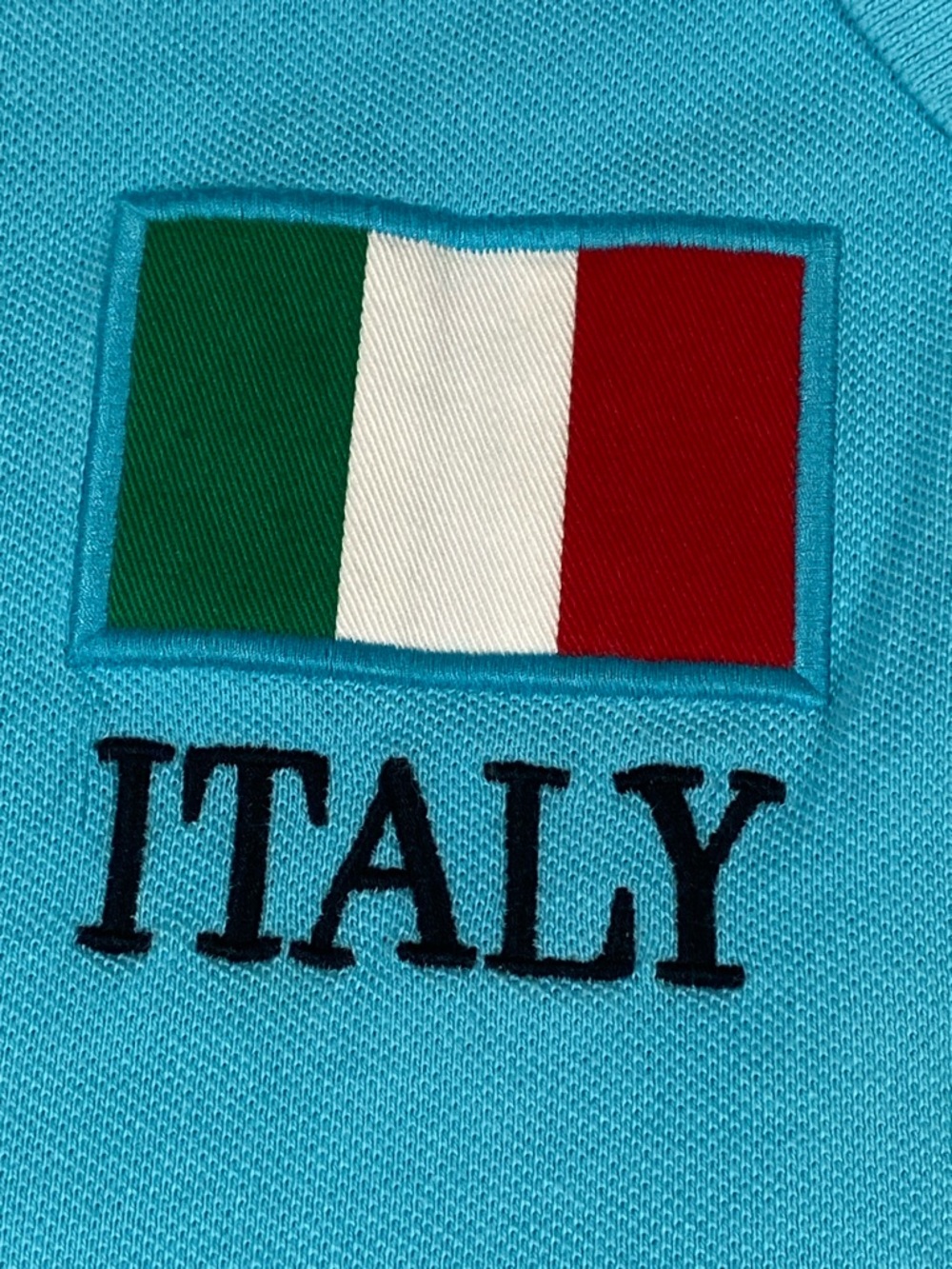 Ralph Lauren Blue Skinny Fit Polo Italy #3 Woman Size XL  Big Pony Logo - Picture 5 of 10